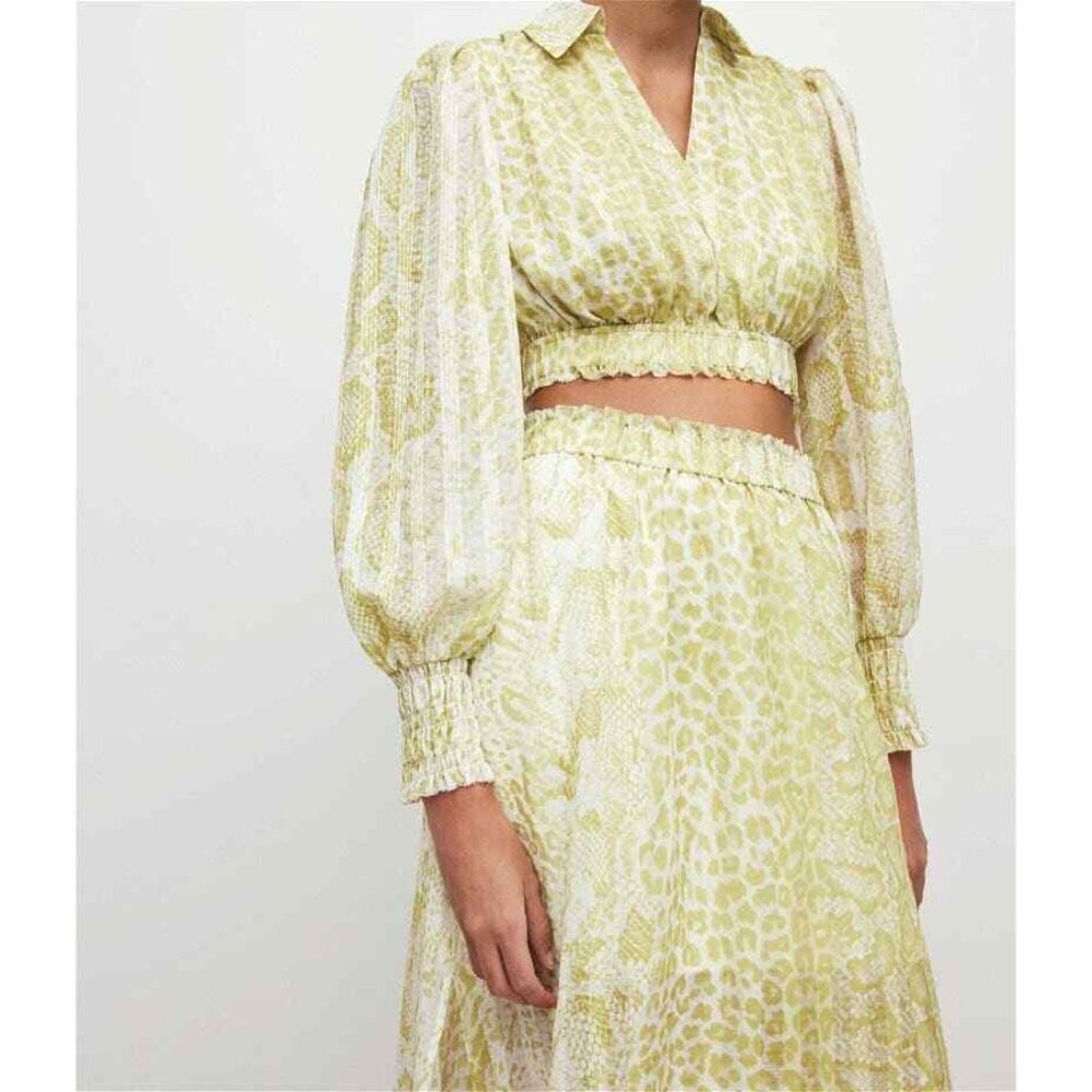 AllSaints 'Clara Noche' Midi Skirt Sz UK6/US2 (Retail $299)